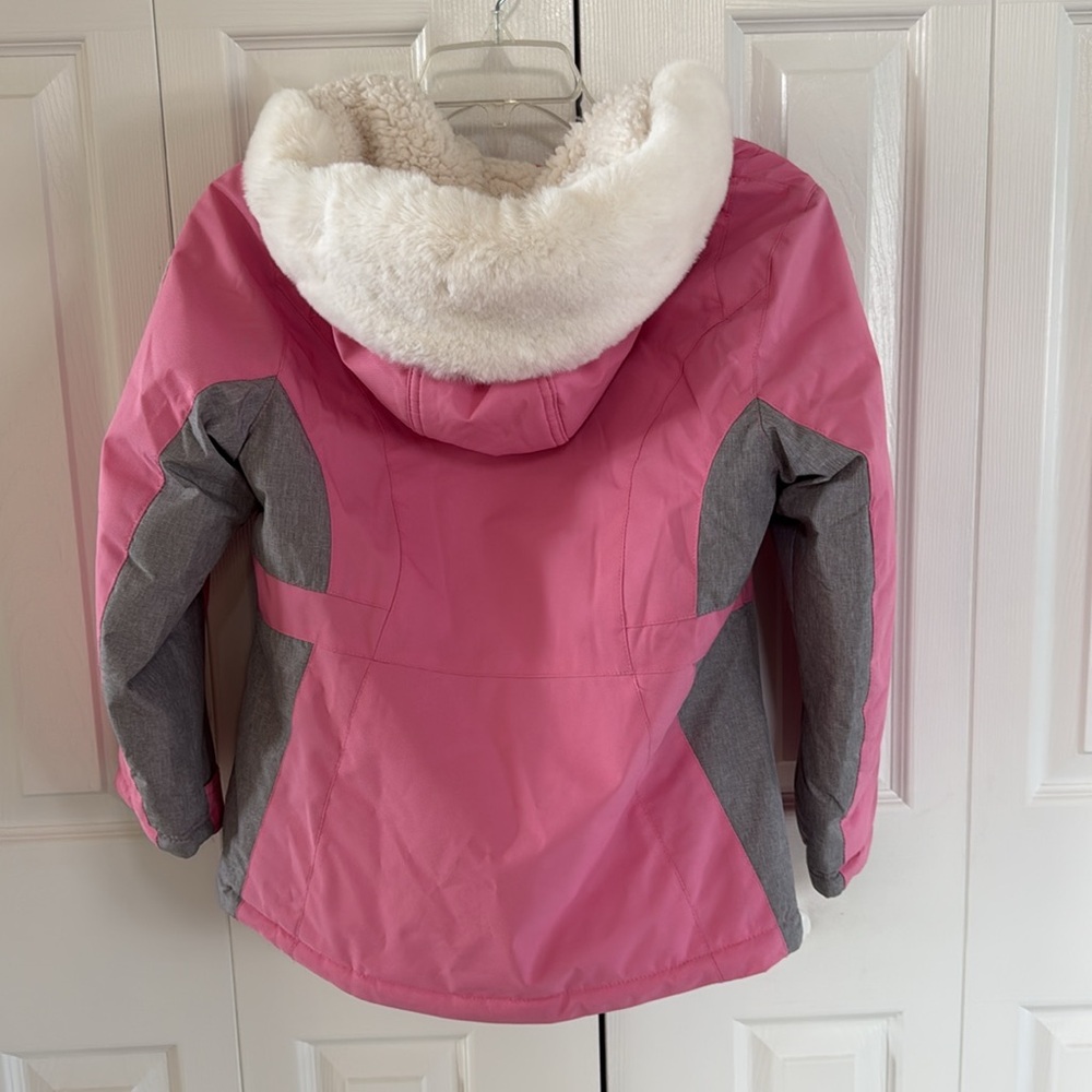 *LIKE NEW* ZeroXposur Girls 3-in-1 Systems Jacket- Pink/Gray/TyeDye - Size 7-8 - Picture 10 of 16